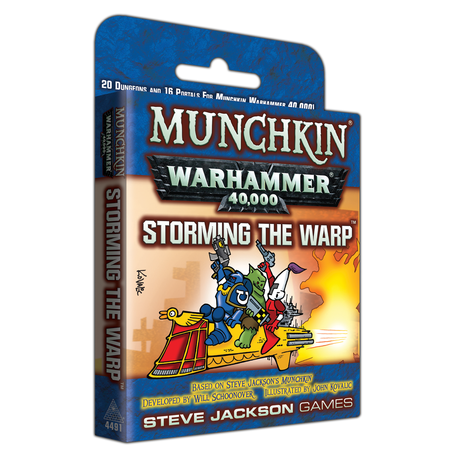 Munchkin Warhammer 40K: Storming the Warp Expansion
